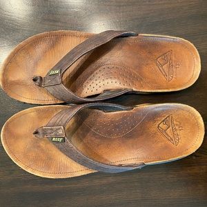 Reef Leather Flip-flops